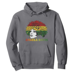 Angela Davis Hoodie Black History Month TS14 Charcoal Print Your Wear