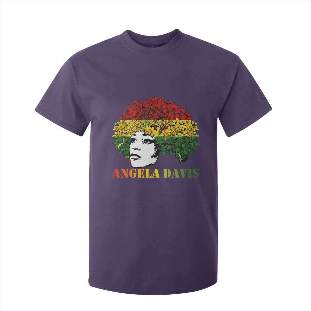 Angela Davis T Shirt For Kid Black History Month TS14 Purple Print Your Wear
