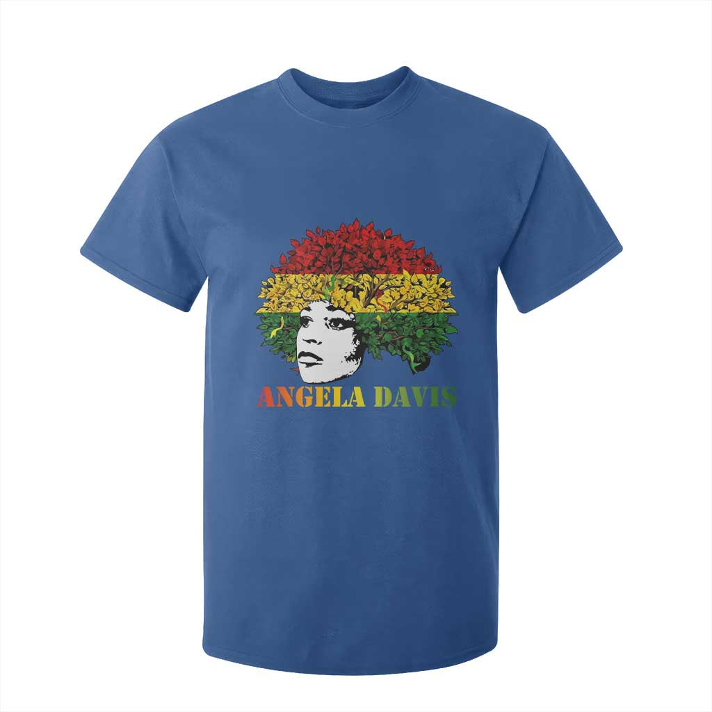 Angela Davis T Shirt For Kid Black History Month TS14 Royal Blue Print Your Wear