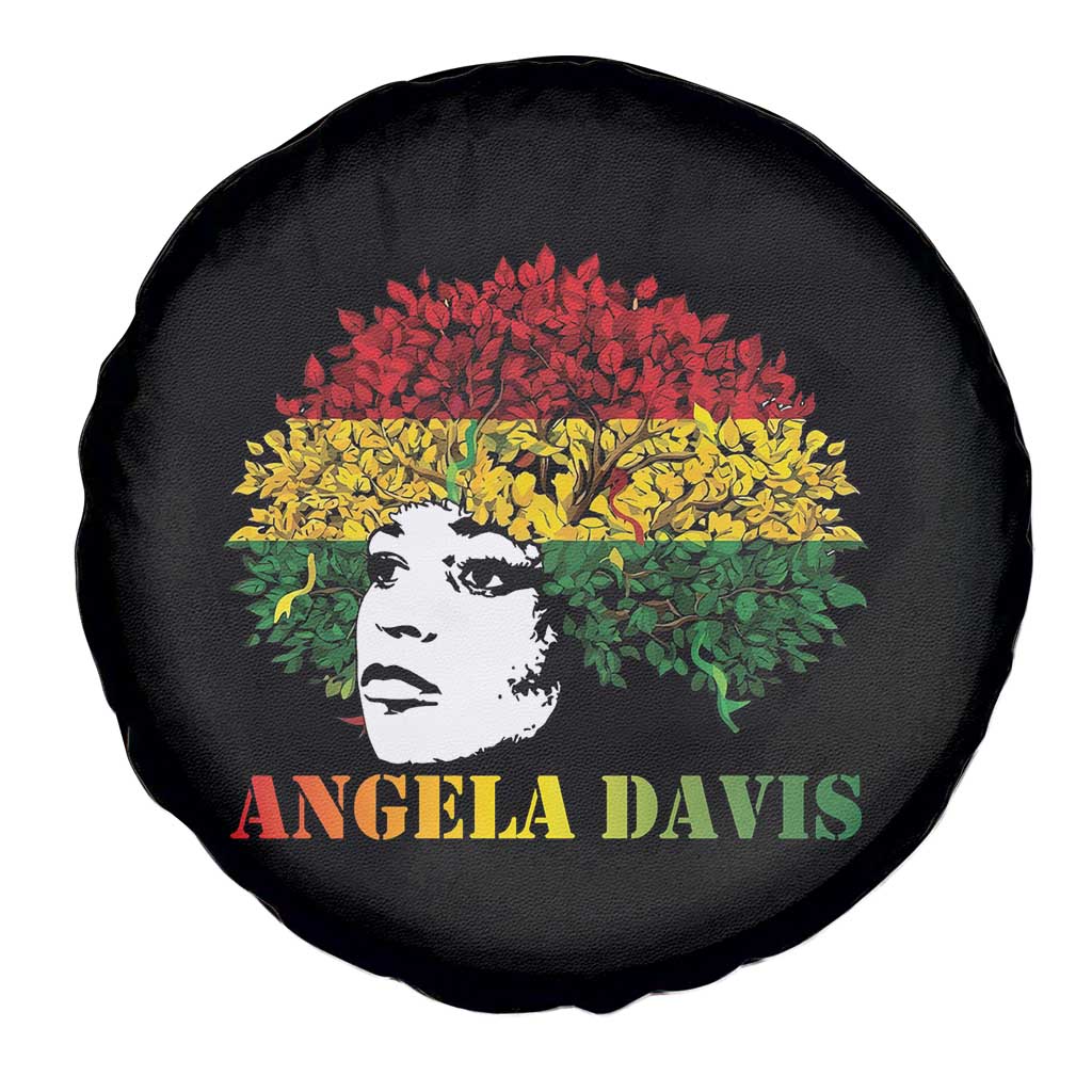 Angela Davis Spare Tire Cover Black History Month TS14 Print Your Wear