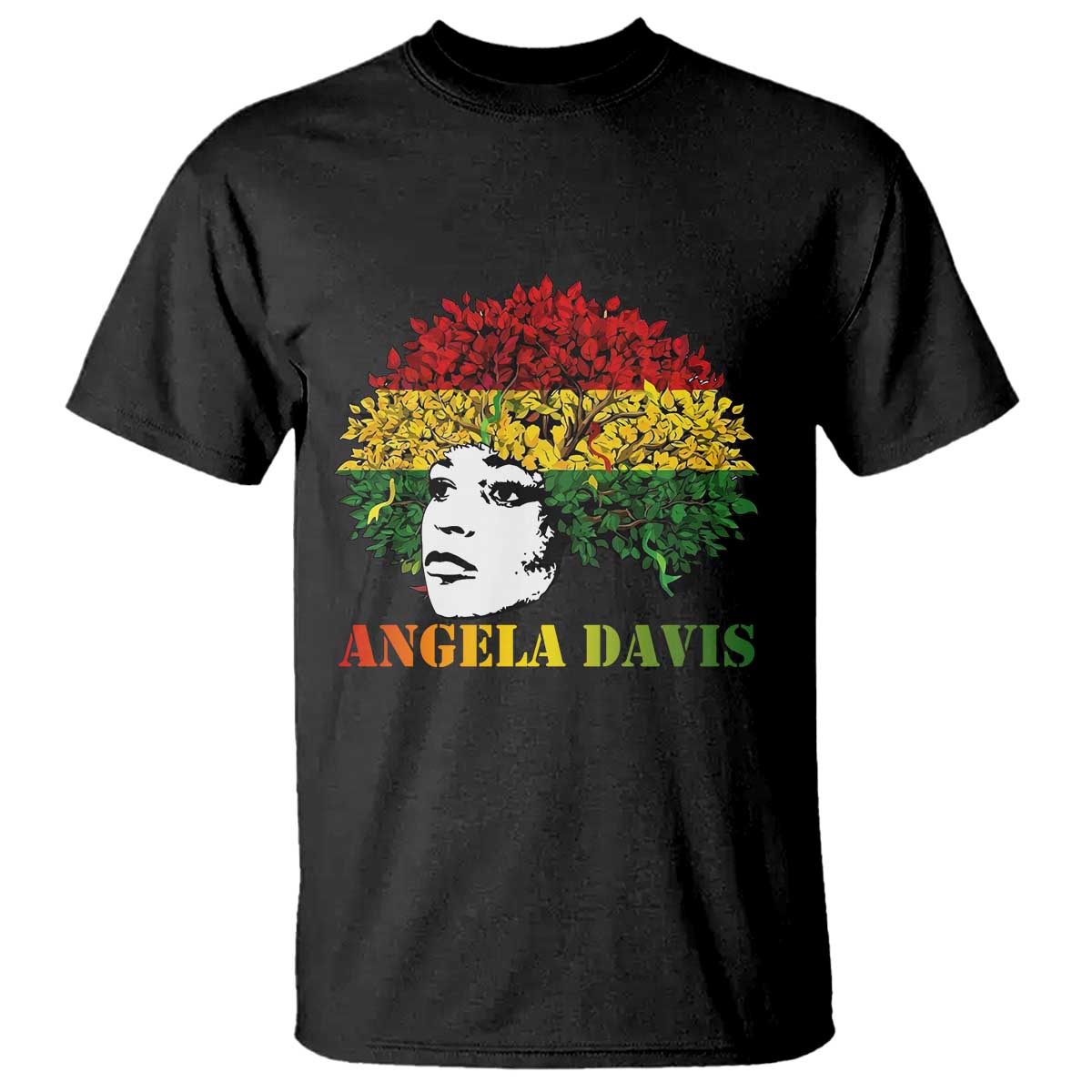 Angela Davis T Shirt Black History Month TS14 Black Print Your Wear
