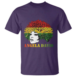 Angela Davis T Shirt Black History Month TS14 Purple Print Your Wear