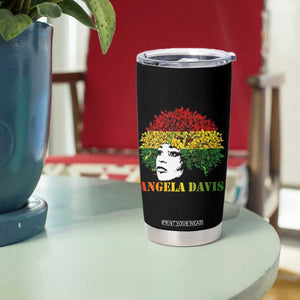 Angela Davis Tumbler Cup Black History Month TS14 Print Your Wear
