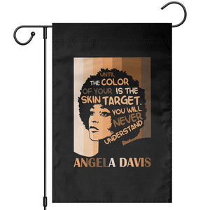 Angela Davis Inspirational Quote Garden Flag Black Pride Melanin TS14 Black Print Your Wear