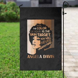 Angela Davis Inspirational Quote Garden Flag Black Pride Melanin TS14 Print Your Wear