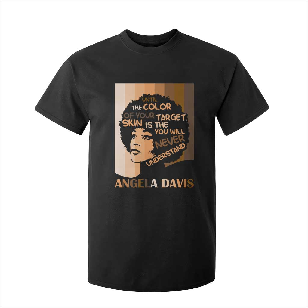 Angela Davis Inspirational Quote T Shirt For Kid Black Pride Melanin TS14 Black Print Your Wear