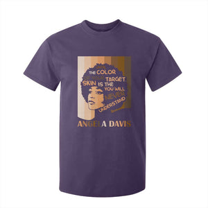 Angela Davis Inspirational Quote T Shirt For Kid Black Pride Melanin TS14 Purple Print Your Wear