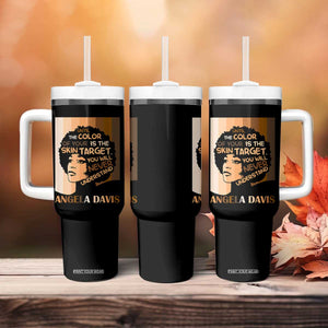 Angela Davis Inspirational Quote Tumbler With Handle Black Pride Melanin TS14 Print Your Wear
