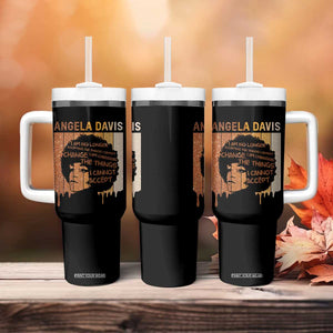 Angela Davis Quote Tumbler With Handle I Am No Longer Accepting The Things I Cannot Change TS14 Print Your Wear