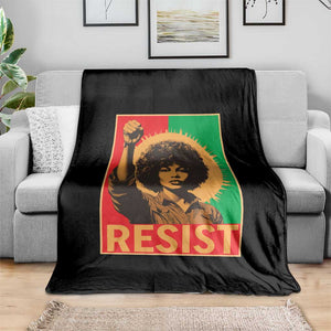 Angela Davis Throw Blanket Political Protest Resist Civil Rights Freedom TS14 Print Your Wear