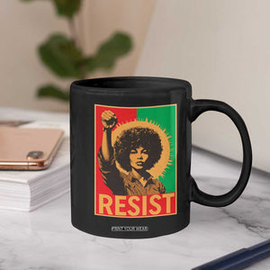 Angela Davis Coffee Mug Political Protest Resist Civil Rights Freedom TS14 Print Your Wear