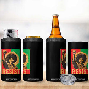 Angela Davis 4 in 1 Can Cooler Tumbler Political Protest Resist Civil Rights Freedom TS14 Print Your Wear