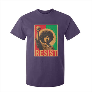 Angela Davis T Shirt For Kid Political Protest Resist Civil Rights Freedom TS14 Purple Print Your Wear