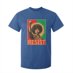 Angela Davis T Shirt For Kid Political Protest Resist Civil Rights Freedom TS14 Royal Blue Print Your Wear