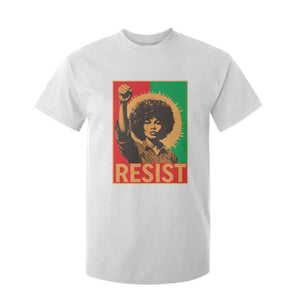 Angela Davis T Shirt For Kid Political Protest Resist Civil Rights Freedom TS14 White Print Your Wear