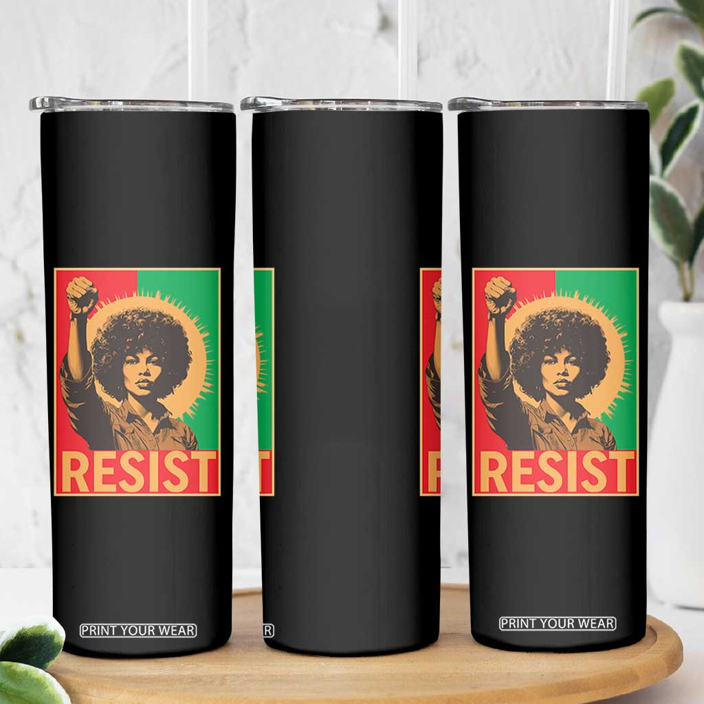 Angela Davis Skinny Tumbler Political Protest Resist Civil Rights Freedom TS14 Print Your Wear