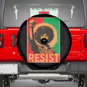 Angela Davis Spare Tire Cover Political Protest Resist Civil Rights Freedom TS14 Black Print Your Wear
