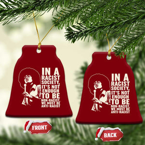 Angela Davis Inspirational Quote Ceramic Ornament TS14 Print Your Wear