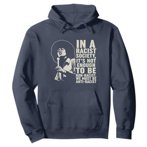 Angela Davis Inspirational Quote Hoodie TS14 Navy Print Your Wear