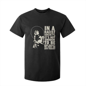 Angela Davis Inspirational Quote T Shirt For Kid TS14 Black Print Your Wear