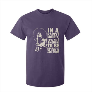 Angela Davis Inspirational Quote T Shirt For Kid TS14 Purple Print Your Wear