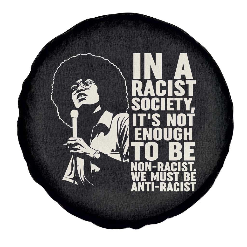 Angela Davis Inspirational Quote Spare Tire Cover TS14 Print Your Wear