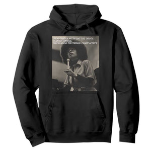 Angela Davis Inspirational Quote Hoodie Black History Month TS14 Black Print Your Wear