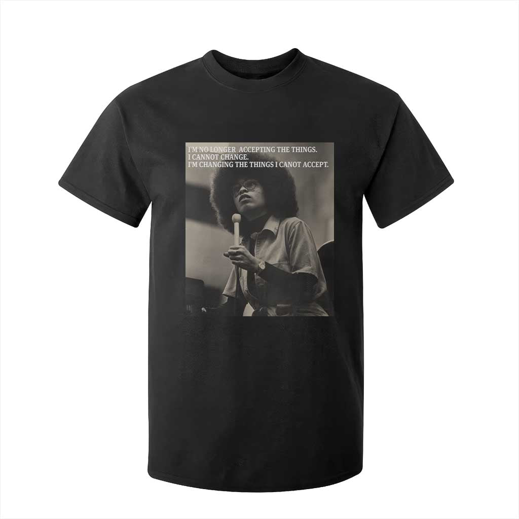 Angela Davis Inspirational Quote T Shirt For Kid Black History Month TS14 Black Print Your Wear