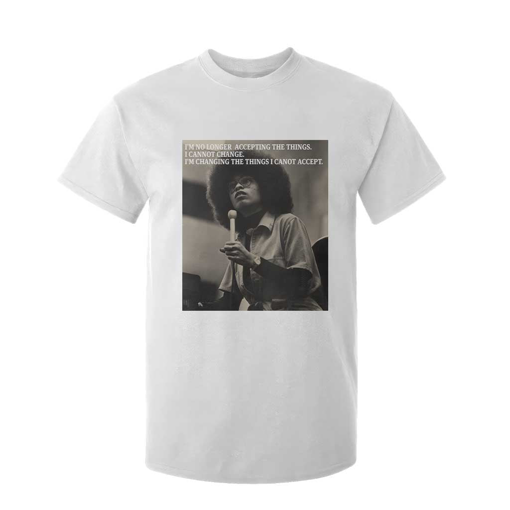 Angela Davis Inspirational Quote T Shirt For Kid Black History Month TS14 White Print Your Wear