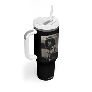 Angela Davis Inspirational Quote Tumbler With Handle Black History Month TS14 Print Your Wear
