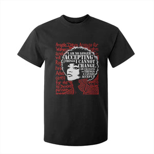 Angela Davis Inspirational Quote T Shirt For Kid Black History Month TS14 Black Print Your Wear