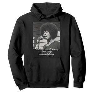 Angela Davis Inspirational Quote Hoodie Black History African Pride Power TS14 Black Print Your Wear