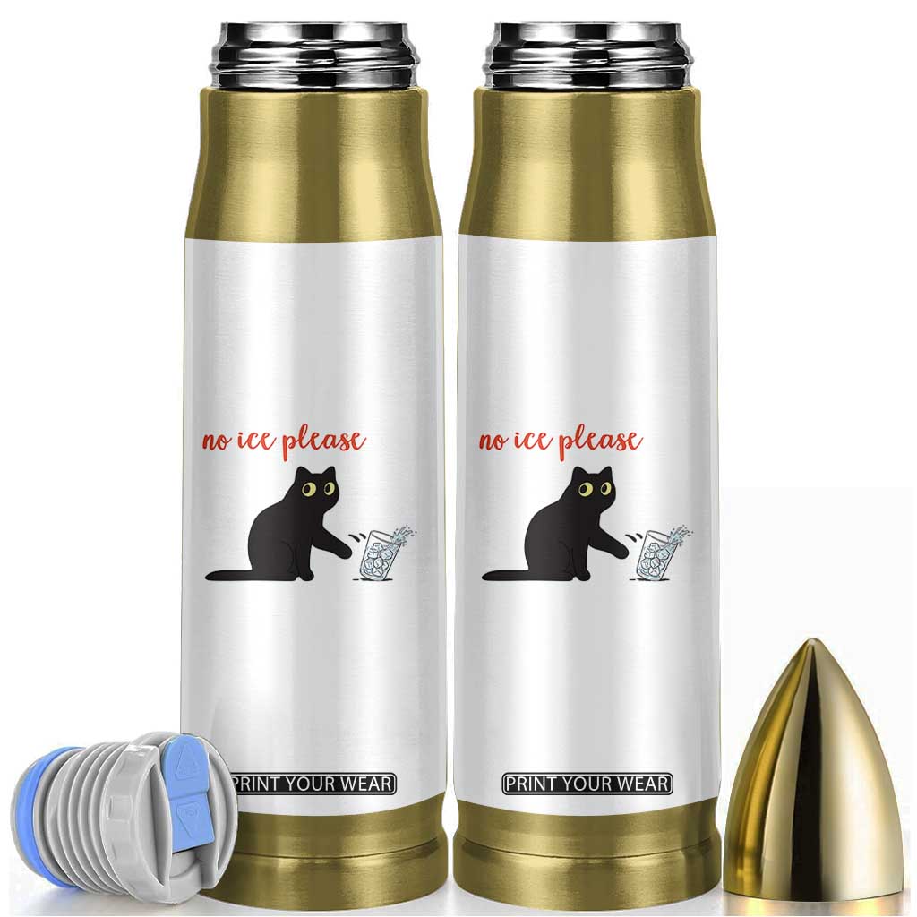 No Ice Please Bullet Tumbler Funny Cat Abolish ICE Meme Protest TS14 White Print Your Wear