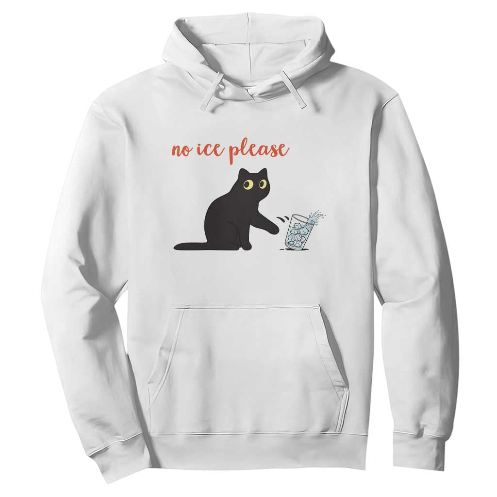 No Ice Please Hoodie Funny Cat Abolish ICE Meme Protest TS14 White Print Your Wear