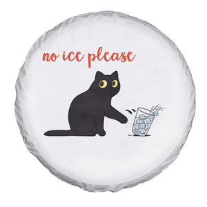 No Ice Please Spare Tire Cover Funny Cat Abolish ICE Meme Protest TS14 Print Your Wear