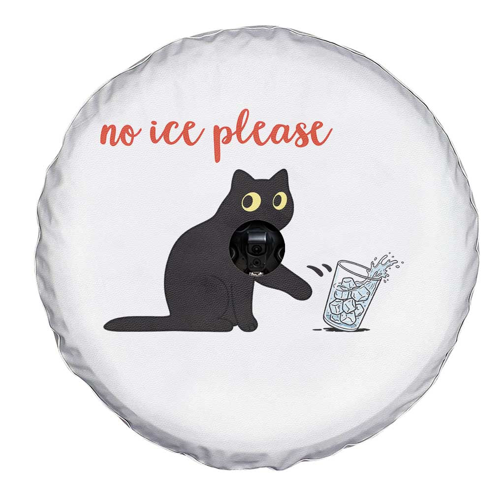 No Ice Please Spare Tire Cover Funny Cat Abolish ICE Meme Protest TS14 Print Your Wear