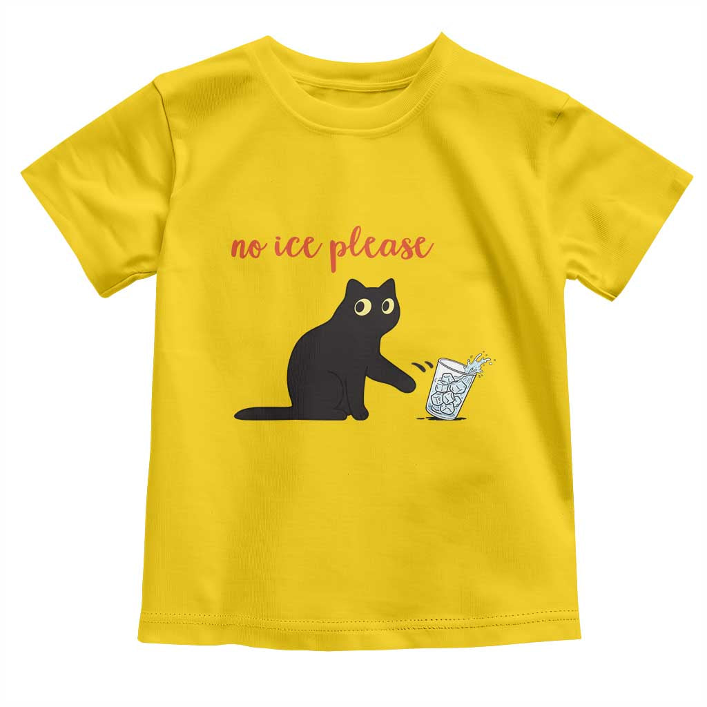 No Ice Please Toddler T Shirt Funny Cat Abolish ICE Meme Protest TS14 Daisy Print Your Wear