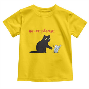 No Ice Please Toddler T Shirt Funny Cat Abolish ICE Meme Protest TS14 Daisy Print Your Wear