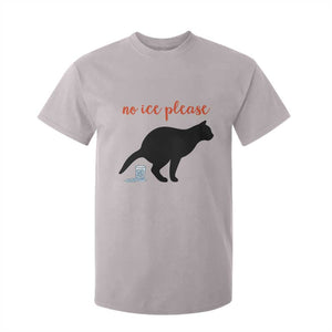 No Ice Please T Shirt For Kid Funny Cat Abolish ICE Meme TS14 Ice Gray Print Your Wear