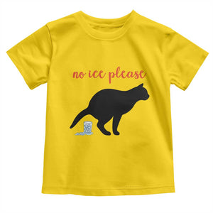 No Ice Please Toddler T Shirt Funny Cat Abolish ICE Meme TS14 Daisy Print Your Wear