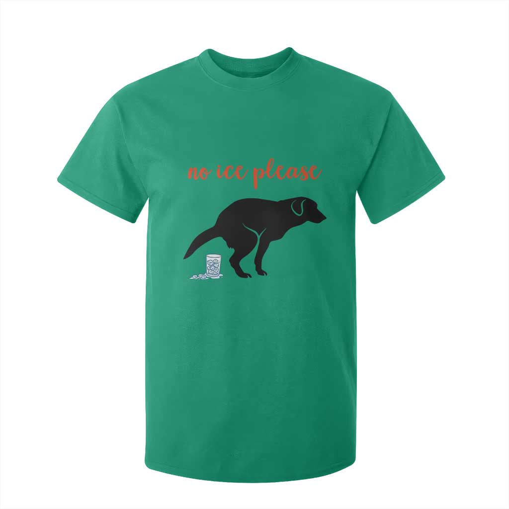 No Ice Please T Shirt For Kid Funny Dog Anti ICE Meme TS14 Irish Green Print Your Wear