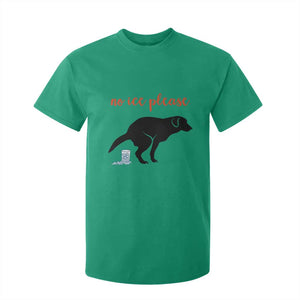 No Ice Please T Shirt For Kid Funny Dog Anti ICE Meme TS14 Irish Green Print Your Wear