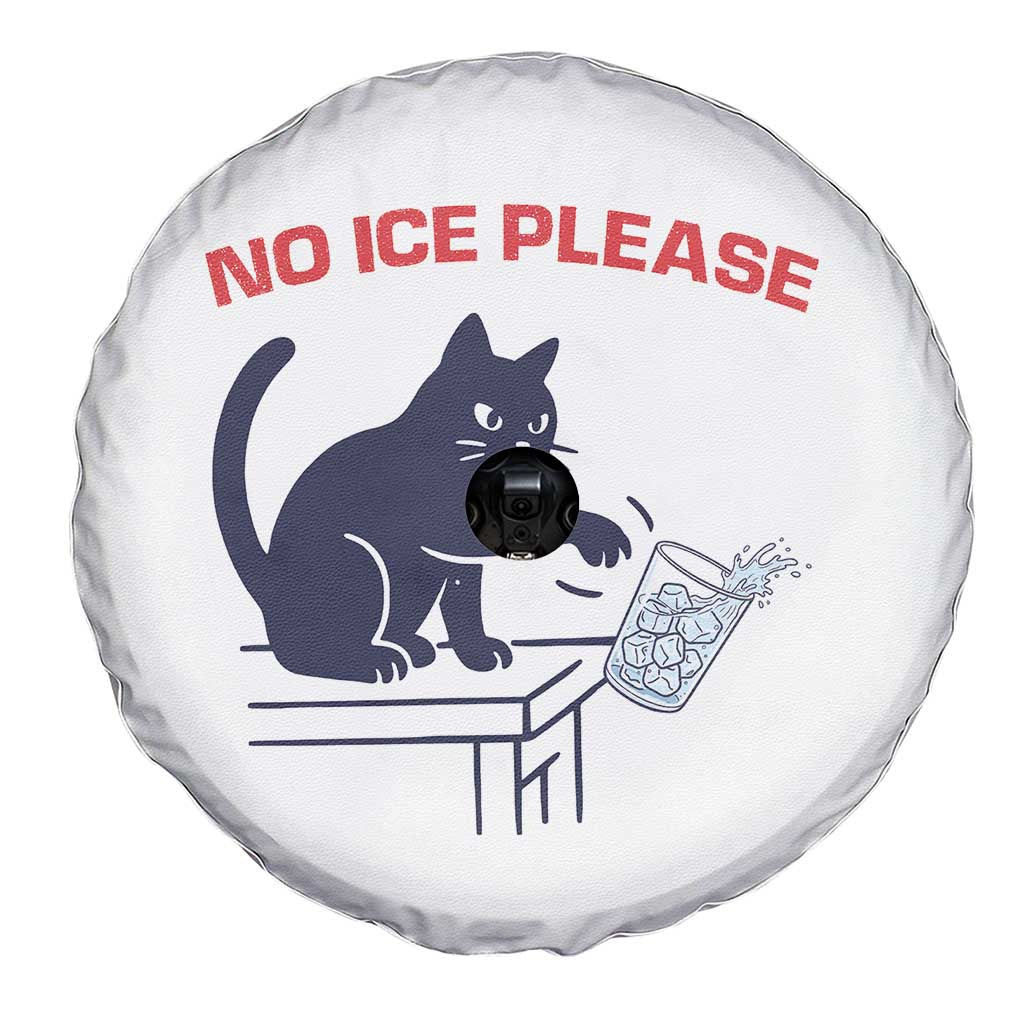 No Ice Please Spare Tire Cover Funny Cat Anti ICE Meme TS14 Print Your Wear