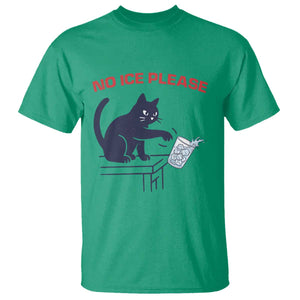 No Ice Please T Shirt Funny Cat Anti ICE Meme TS14 Irish Green Print Your Wear