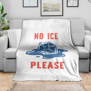 No Ice Please Throw Blanket Funny Ice Cube Anti ICE Deportation Human Rights TS14 Print Your Wear