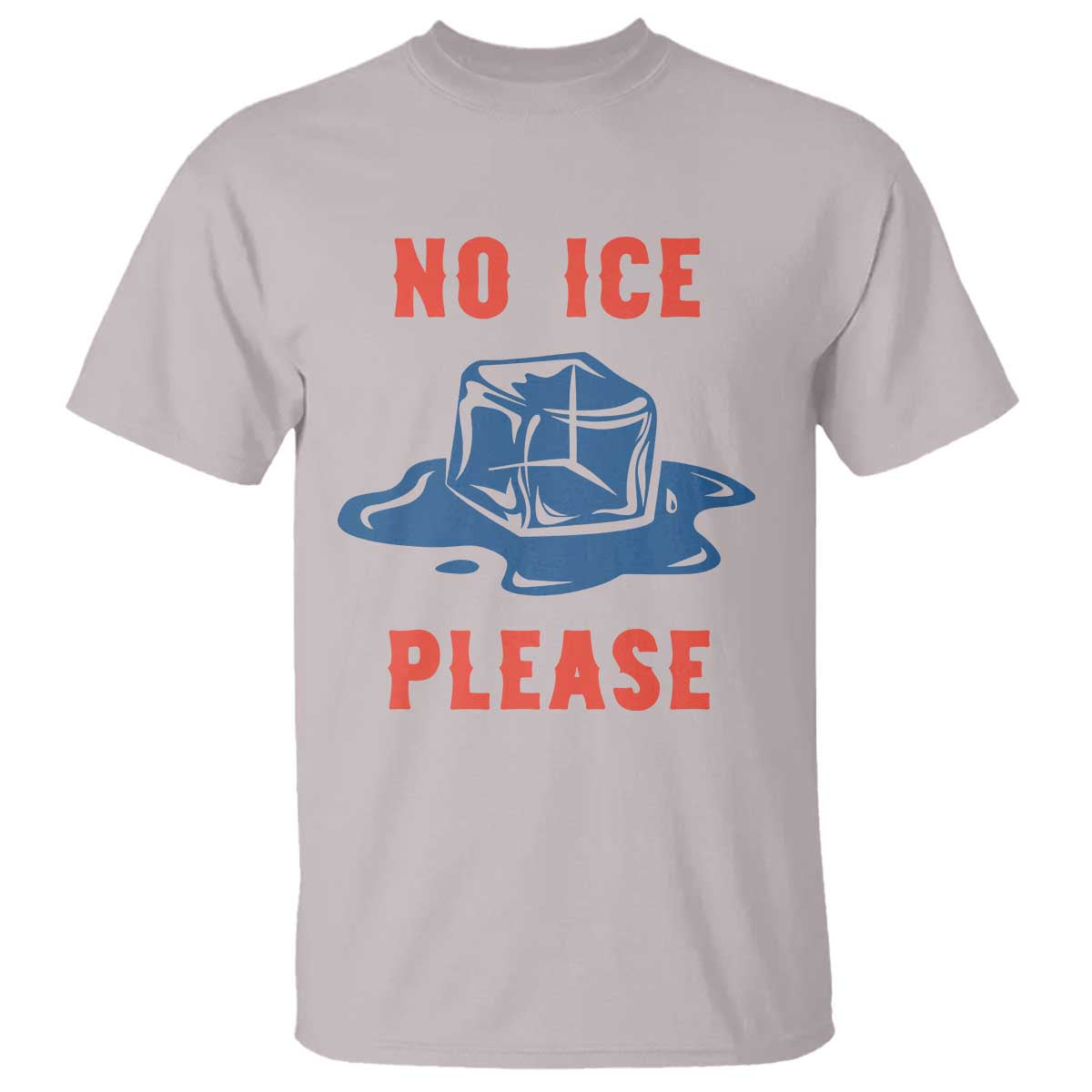 No Ice Please T Shirt - Funny Ice Cube Anti ICE Deportation Human Rights Tee TS14 Ice Gray Print Your Wear