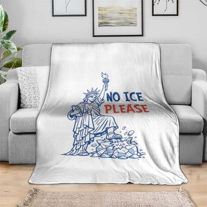 No Ice Please Throw Blanket Funny Statue of Liberty Anti ICE Deportation Human Rights TS14 Print Your Wear