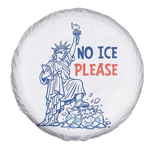 No Ice Please Spare Tire Cover Funny Statue of Liberty Anti ICE Deportation Human Rights TS14 Print Your Wear