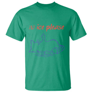 No Ice Please T Shirt Funny Cat Anti ICE Deportation Human Rights TS14 Irish Green Print Your Wear