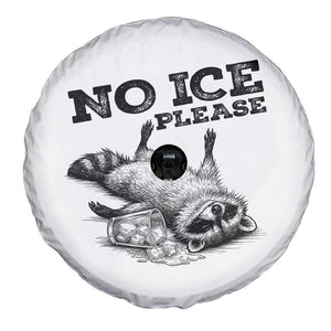 No Ice Please Spare Tire Cover Funny Raccoon Anti ICE Deportation Human Rights TS14 Print Your Wear